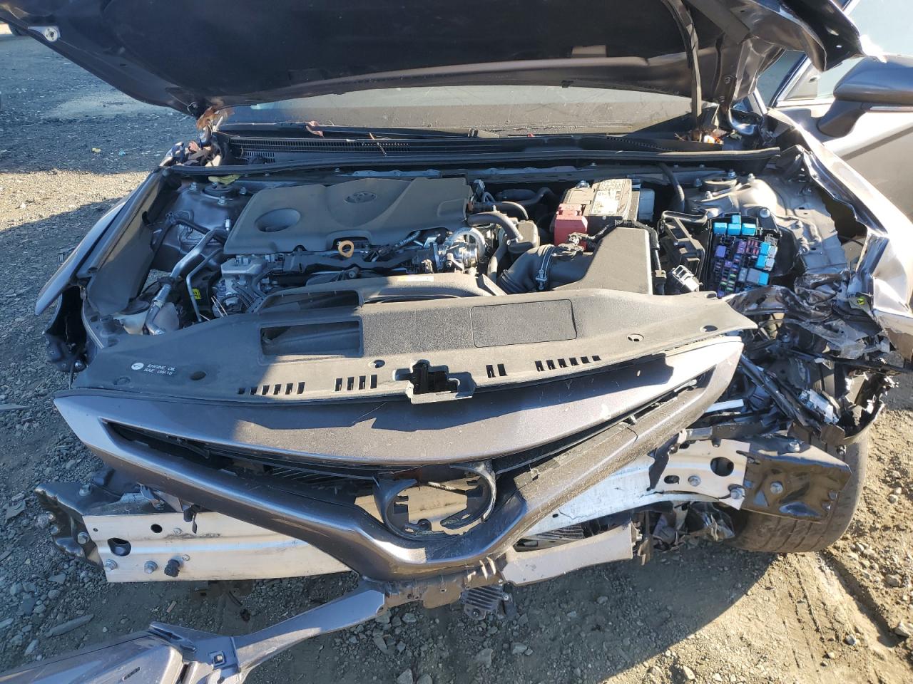 2022 Toyota Camry VIN 4T1G11BK8NU061432 Copart auction photo, front end / side damage thumbnail 12