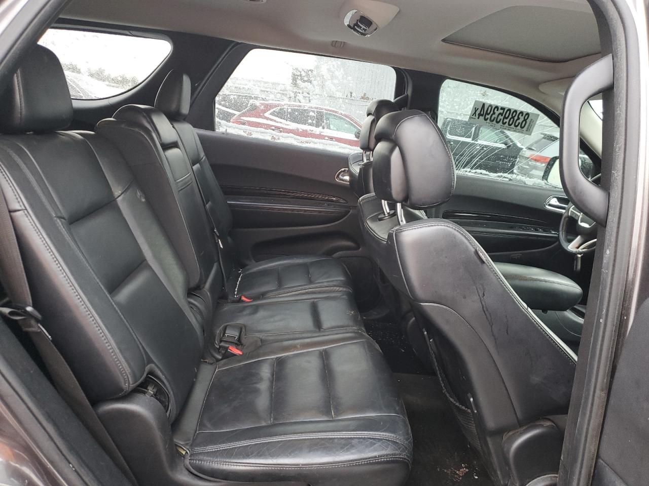 2014 Dodge Durango VIN 1C4RDJDG3EC592573 Copart auction photo, all over damage thumbnail 11