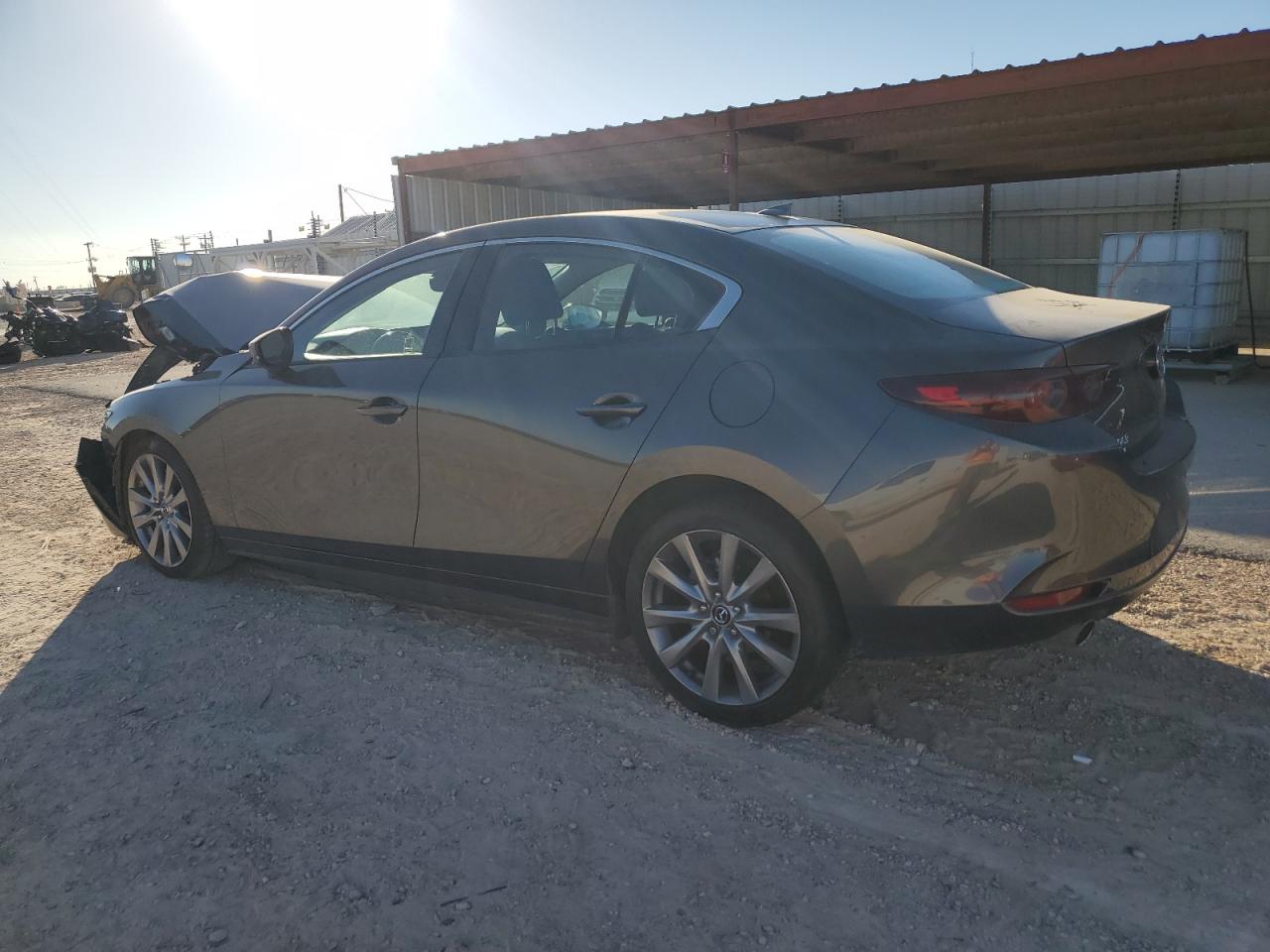 2019 Mazda 3 VIN 3MZBPADL8KM106899 Copart auction photo, front end damage thumbnail 2