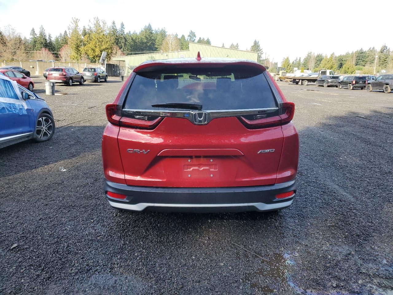 2021 Honda CR-V VIN 2HKRW2H53MH629083 Copart auction photo, front end damage thumbnail 6