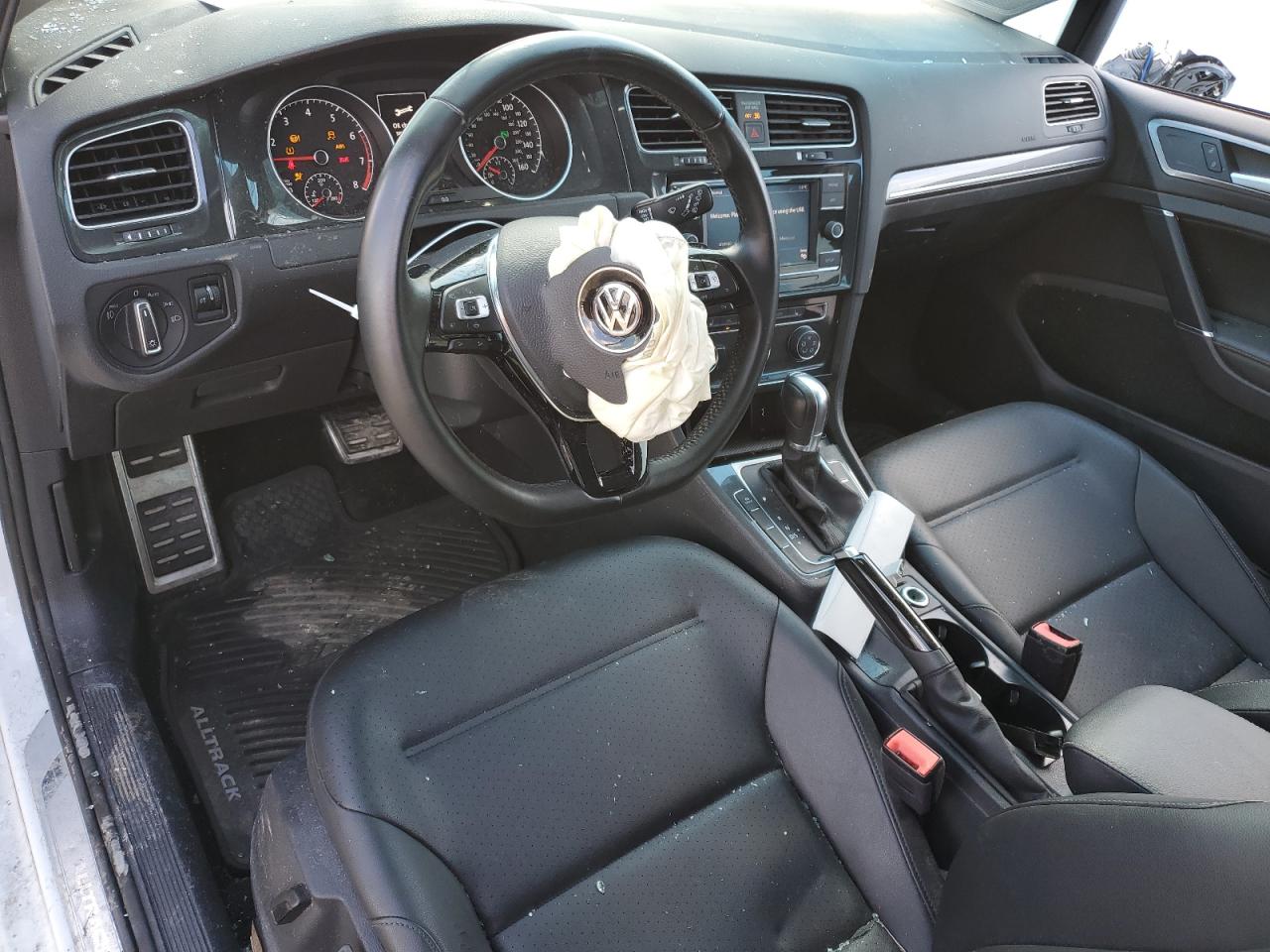 2019 Volkswagen Golf VIN 3VWH17AU4KM515817 Copart auction photo, rollover damage thumbnail 8