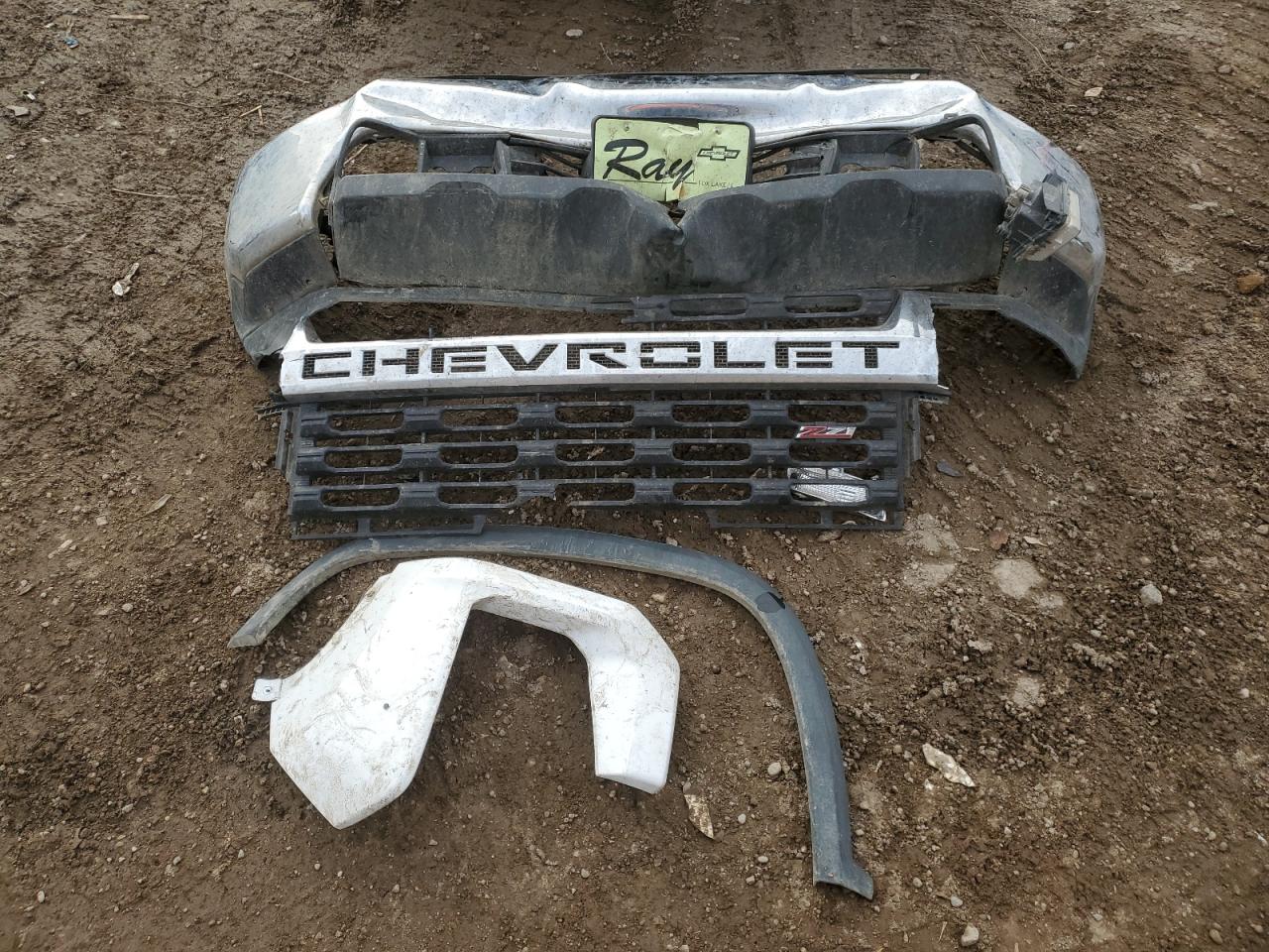 2023 Chevrolet Silverado VIN 1GC1YNE72PF209196 Copart auction photo, front end / side damage thumbnail 12