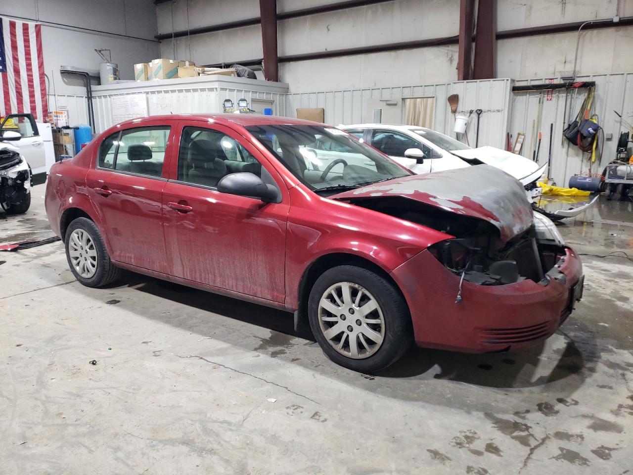 2010 Chevrolet Cobalt VIN 1G1AB5F52A7126215 Copart auction photo, front end / minor dent/scratches damage thumbnail 4