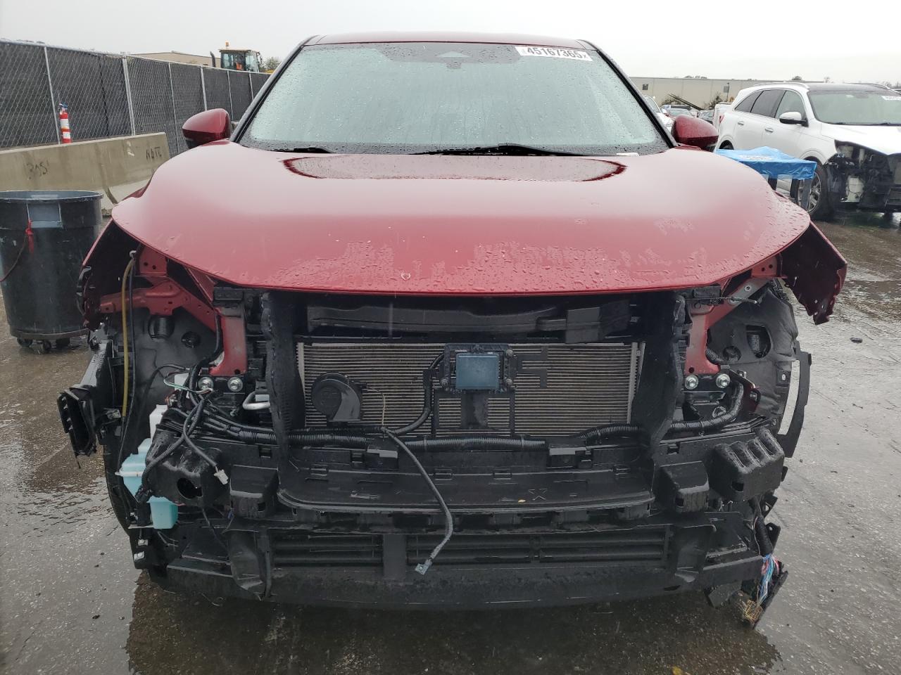 2021 Nissan Rogue VIN JN8AT3BA6MW002457 Copart auction photo, front end damage thumbnail 5