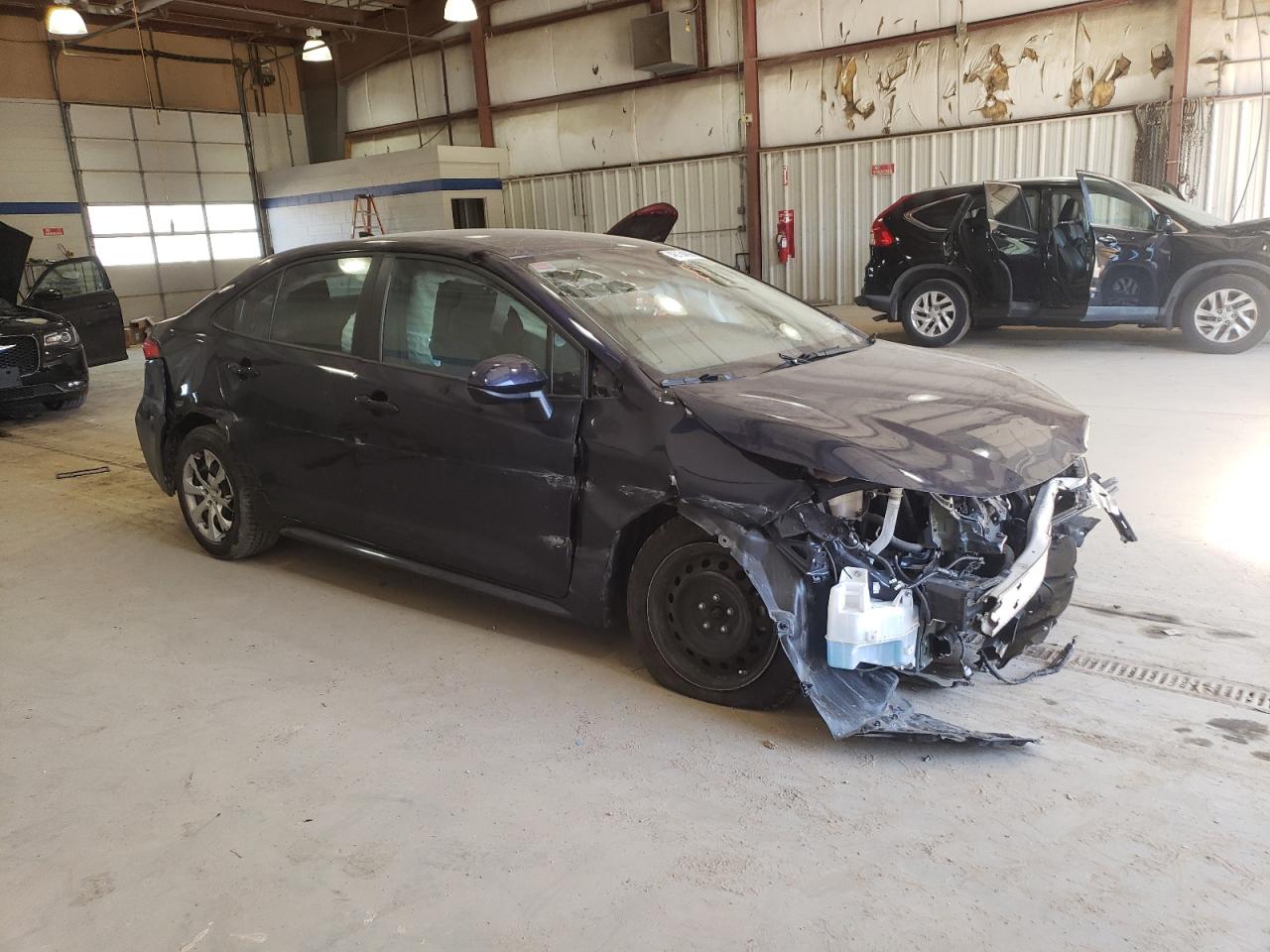 2022 Toyota Corolla VIN 5YFEPMAE5NP280207 Copart auction photo, front end / undercarriage damage thumbnail 4