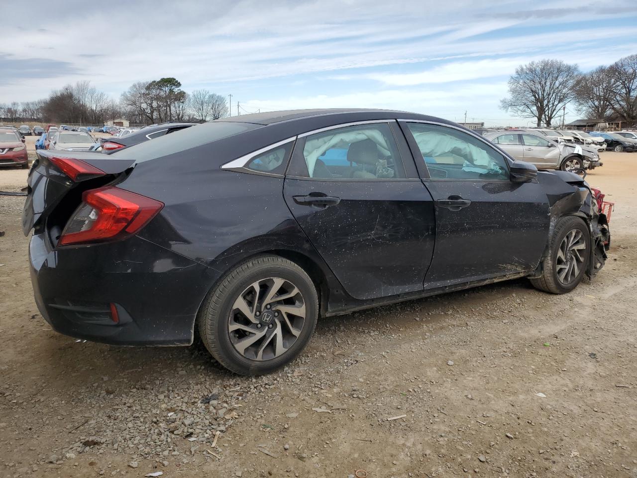 2016 Honda Civic VIN 2HGFC2F75GH514970 Copart auction photo, front end damage thumbnail 3