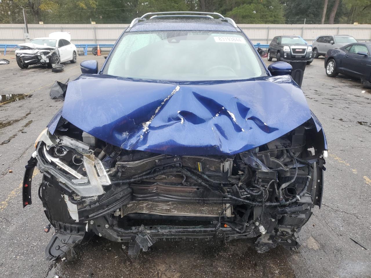 2017 Nissan Rogue VIN 5N1AT2MT4HC749983 Copart auction photo, front end damage thumbnail 5