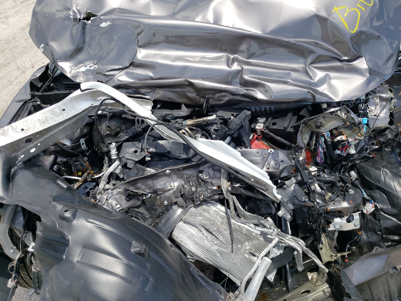 2021 Toyota Camry VIN 4T1G11AK1MU515276 Copart auction photo, front end / side damage thumbnail 7
