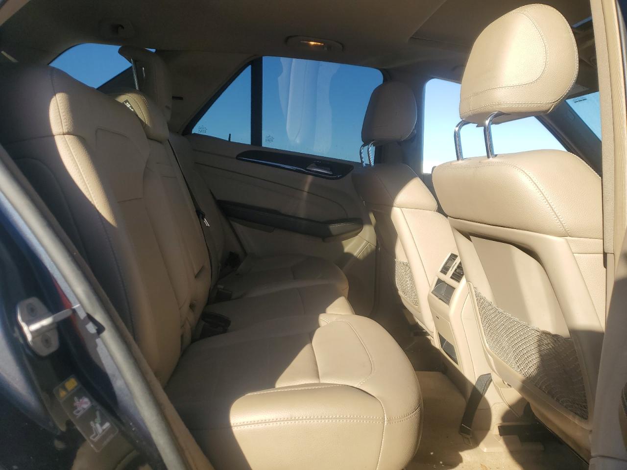 2013 Mercedes-Benz M-klasse VIN 4JGDA5JB6DA143641 Copart auction photo, side damage thumbnail 11