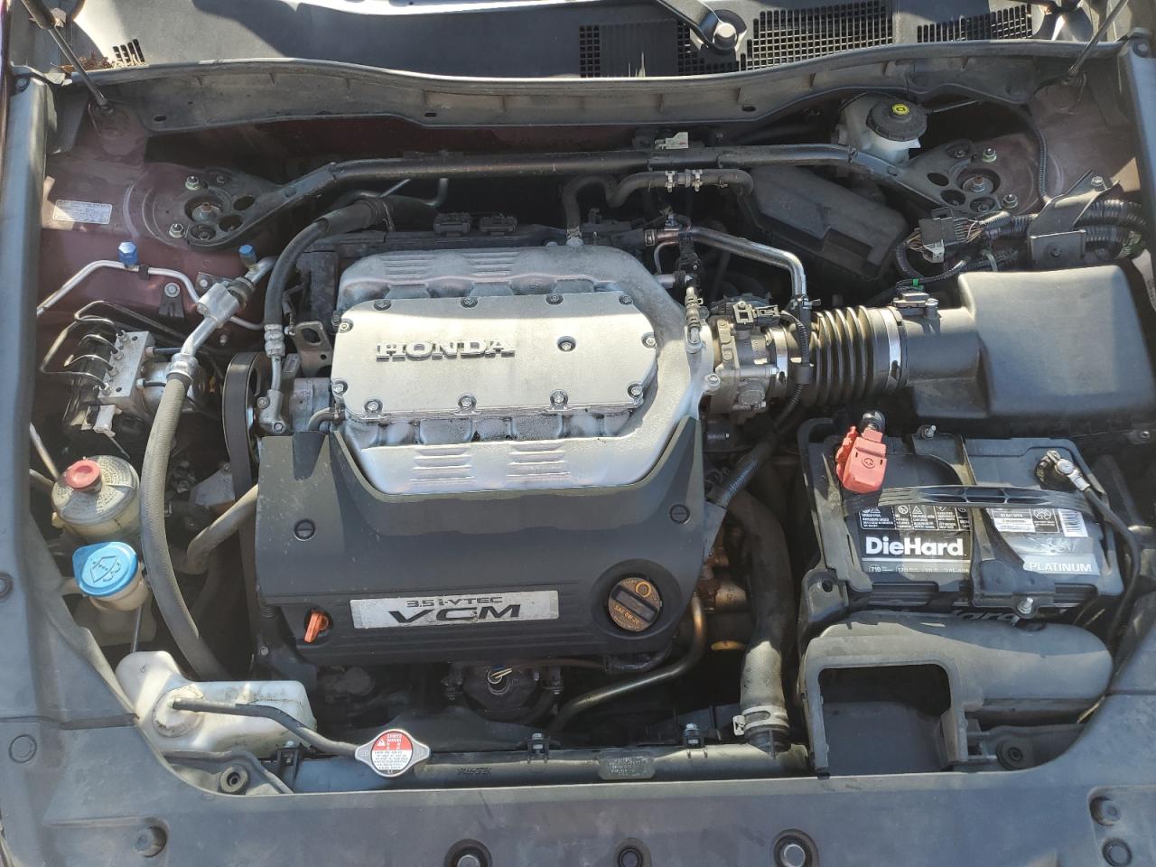 2012 Honda Accord VIN 1HGCP3F83CA023182 Copart auction photo, side / front end damage thumbnail 12