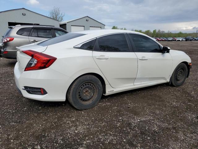 2016 Honda Civic VIN 2HGFC1F43GH106046 Copart auction photo, side / front end damage thumbnail 3