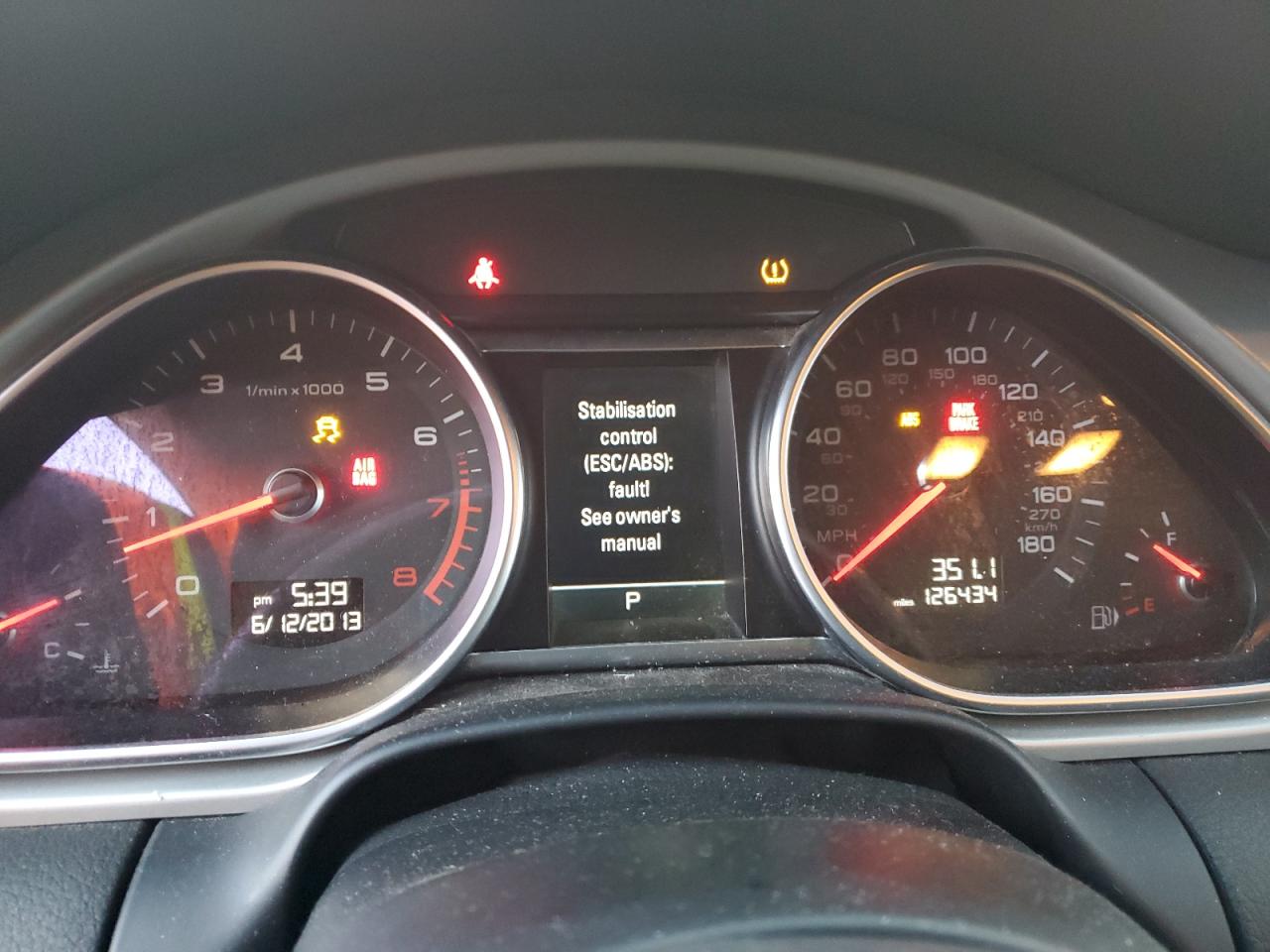 2015 Audi Q7 VIN WA1DGAFE3FD002567 Copart auction photo, all over damage thumbnail 9