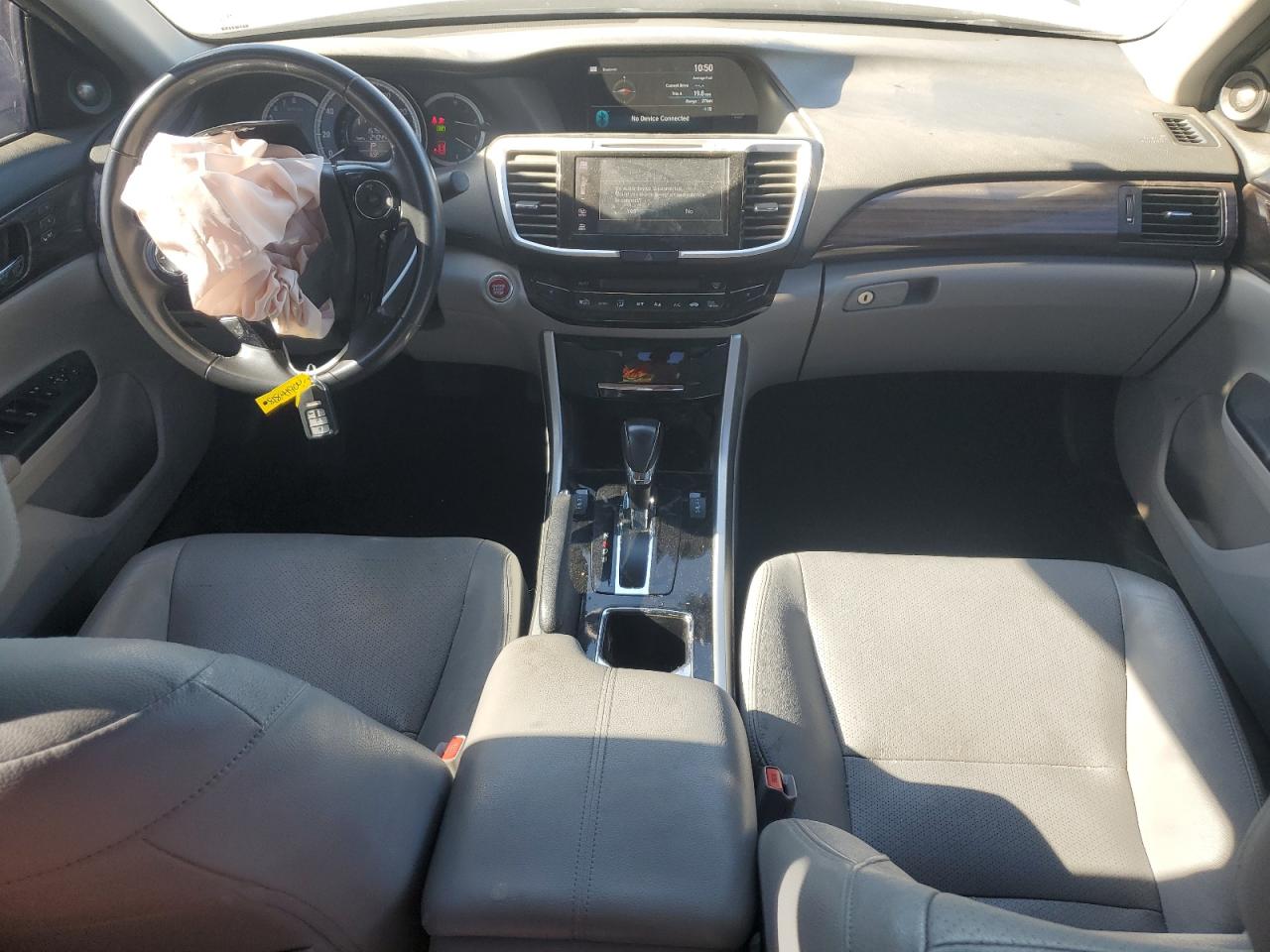 2017 Honda Accord VIN 1HGCR3F86HA033934 Copart auction photo, front end damage thumbnail 8