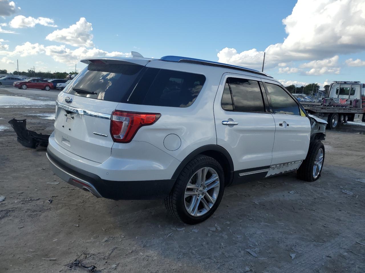 2016 Ford Explorer VIN 1FM5K7F89GGA13106 Copart auction photo, side / minor dent/scratches damage thumbnail 3