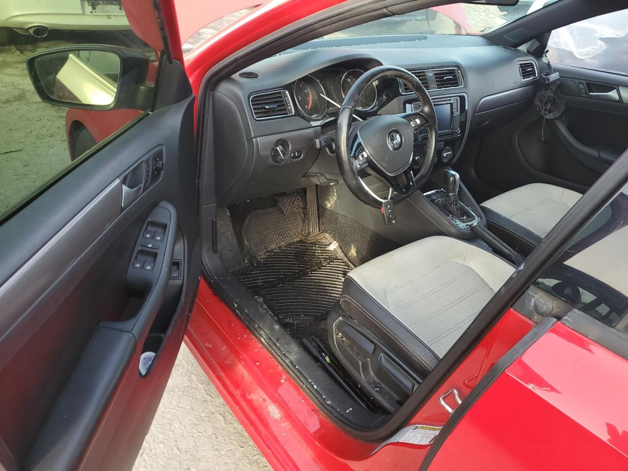 2016 Volkswagen Jetta VIN 3VWD17AJ3GM362634 Copart auction photo, side / front end damage thumbnail 8