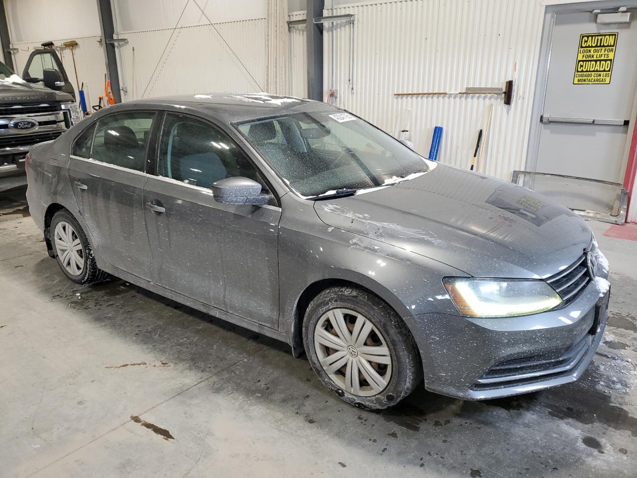 2017 Volkswagen Jetta VIN 3VW2B7AJ1HM399722 Copart auction photo, hail damage thumbnail 4