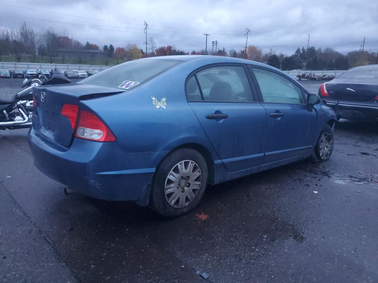 2010 Honda Civic VIN 19XFA1F3XAE060083 Copart auction photo, all over / undercarriage damage thumbnail 3