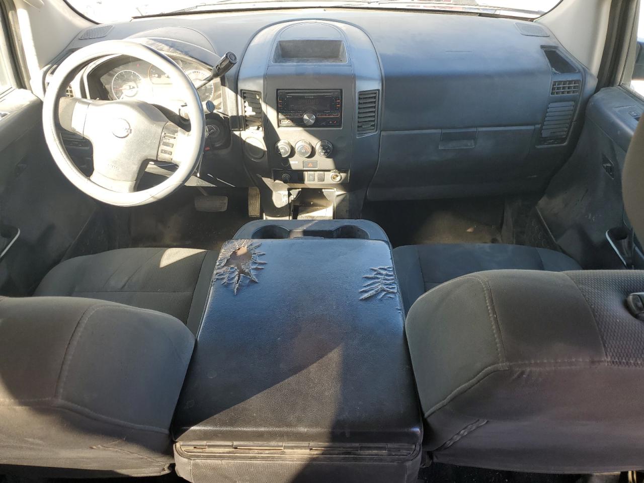2008 Nissan Titan VIN 1N6AA07D58N336880 Copart auction photo, rear end / undercarriage damage thumbnail 8