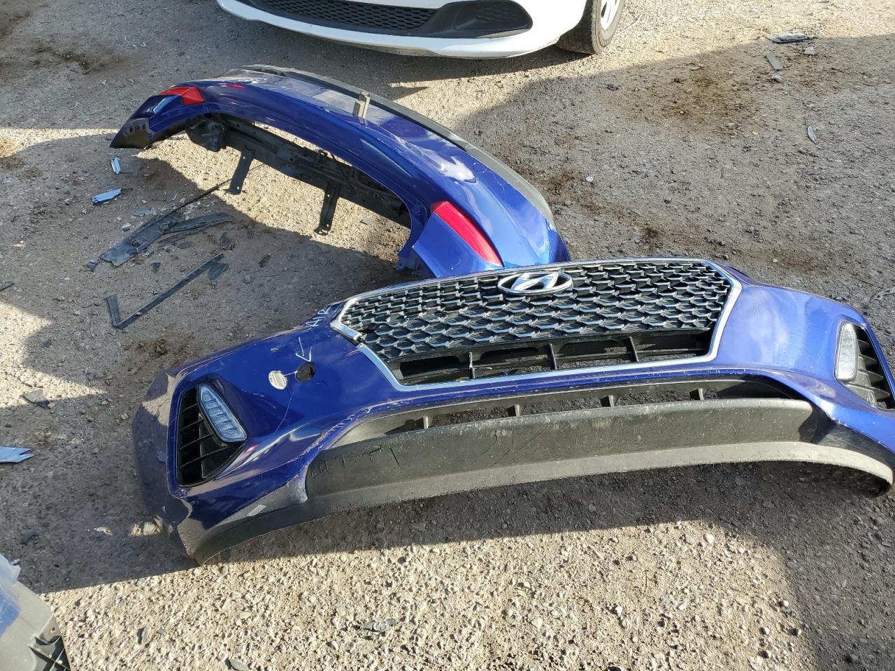 2020 Hyundai Elantra VIN KMHH35LE3LU146593 Copart auction photo, front end / rear end damage thumbnail 12