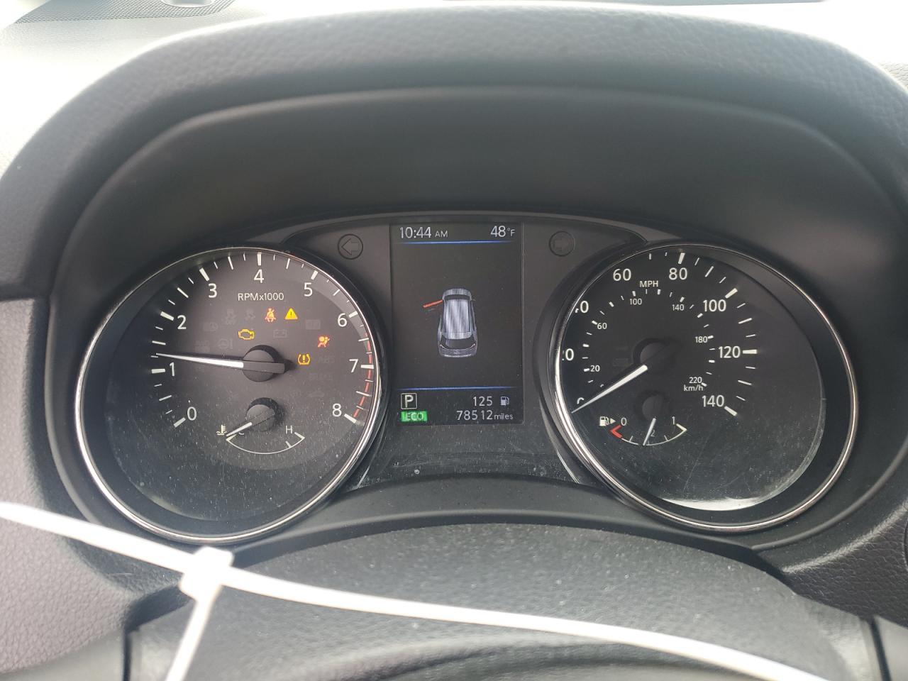 2018 Nissan Rogue VIN KNMAT2MV7JP557770 Copart auction photo, front end / rear end damage thumbnail 9
