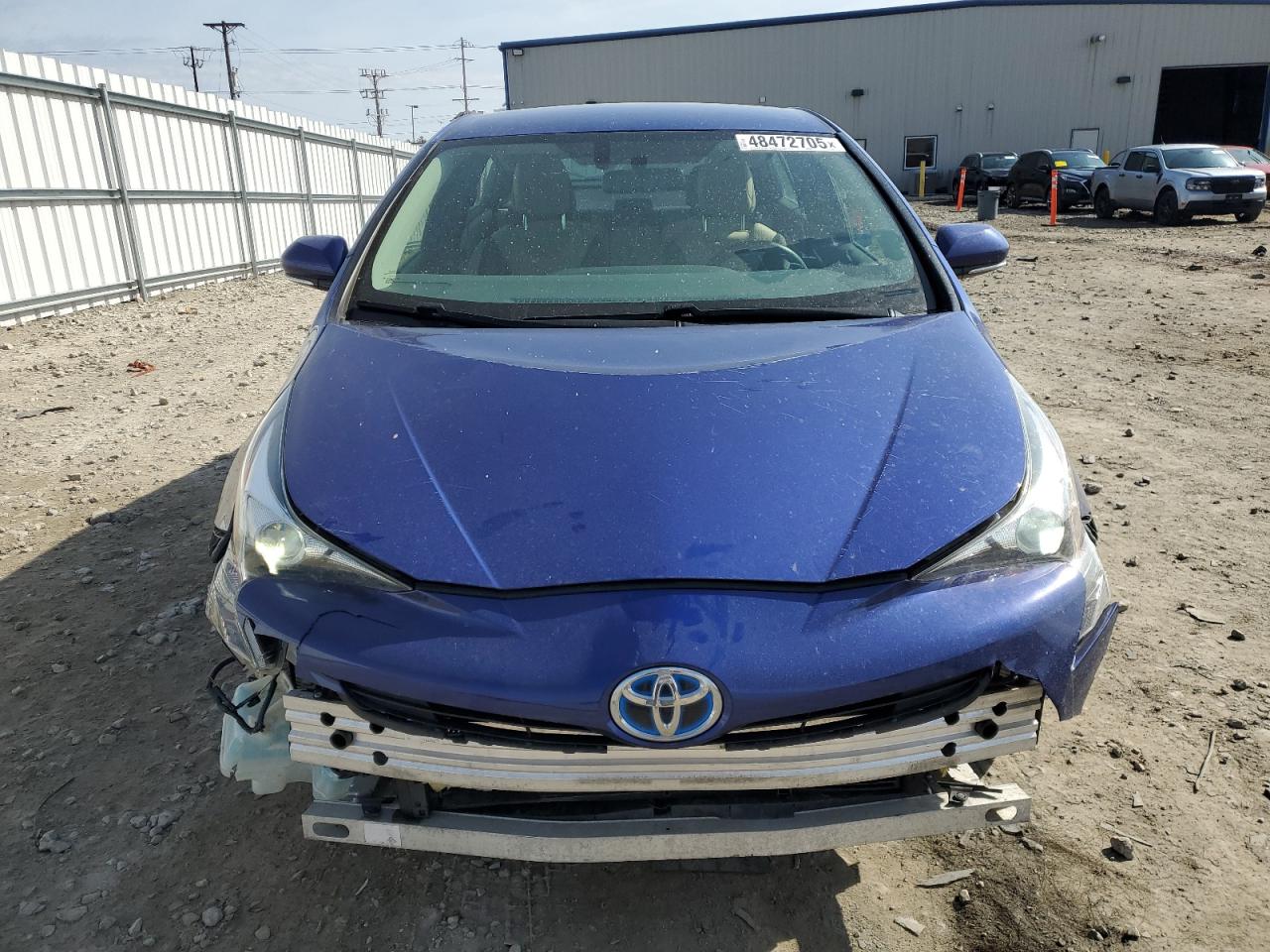 2016 Toyota Prius VIN JTDKARFU7G3506681 Copart auction photo, front end / side damage thumbnail 5