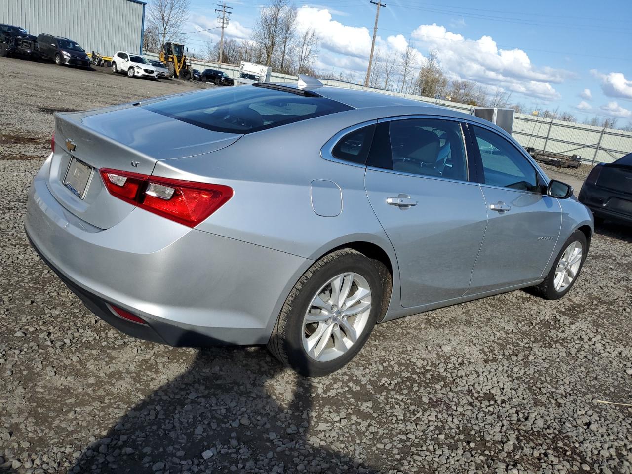2016 Chevrolet Malibu VIN 1G1ZE5STXGF245353 Copart auction photo, front end damage thumbnail 3