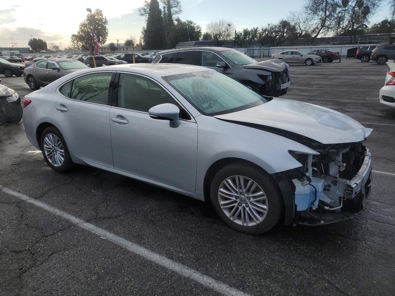 2013 Lexus ES VIN JTHBK1GG2D2028516 Copart auction photo, front end damage thumbnail 4