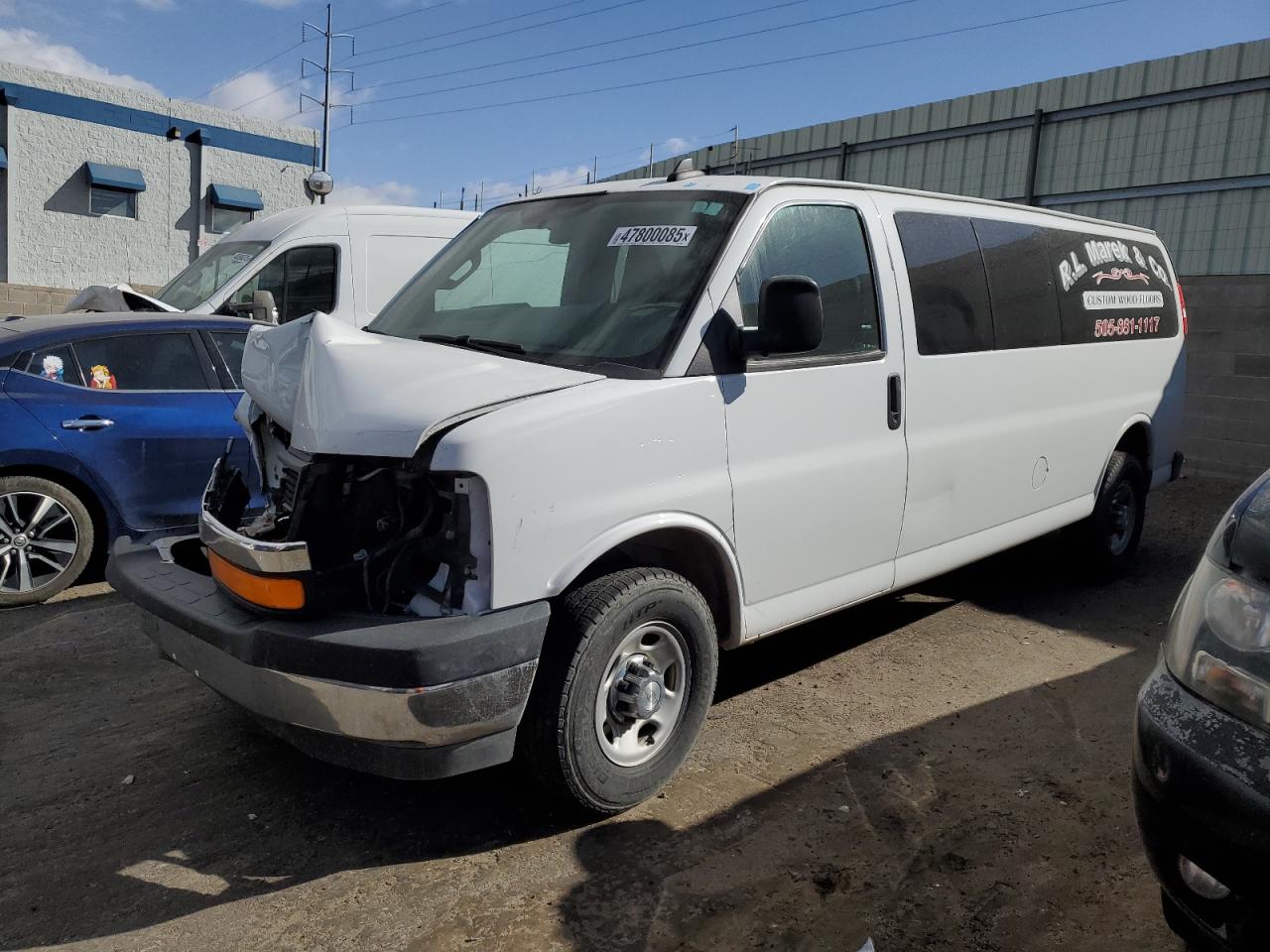 2015 Chevrolet Express VIN 1GAZGPFG9H1335272