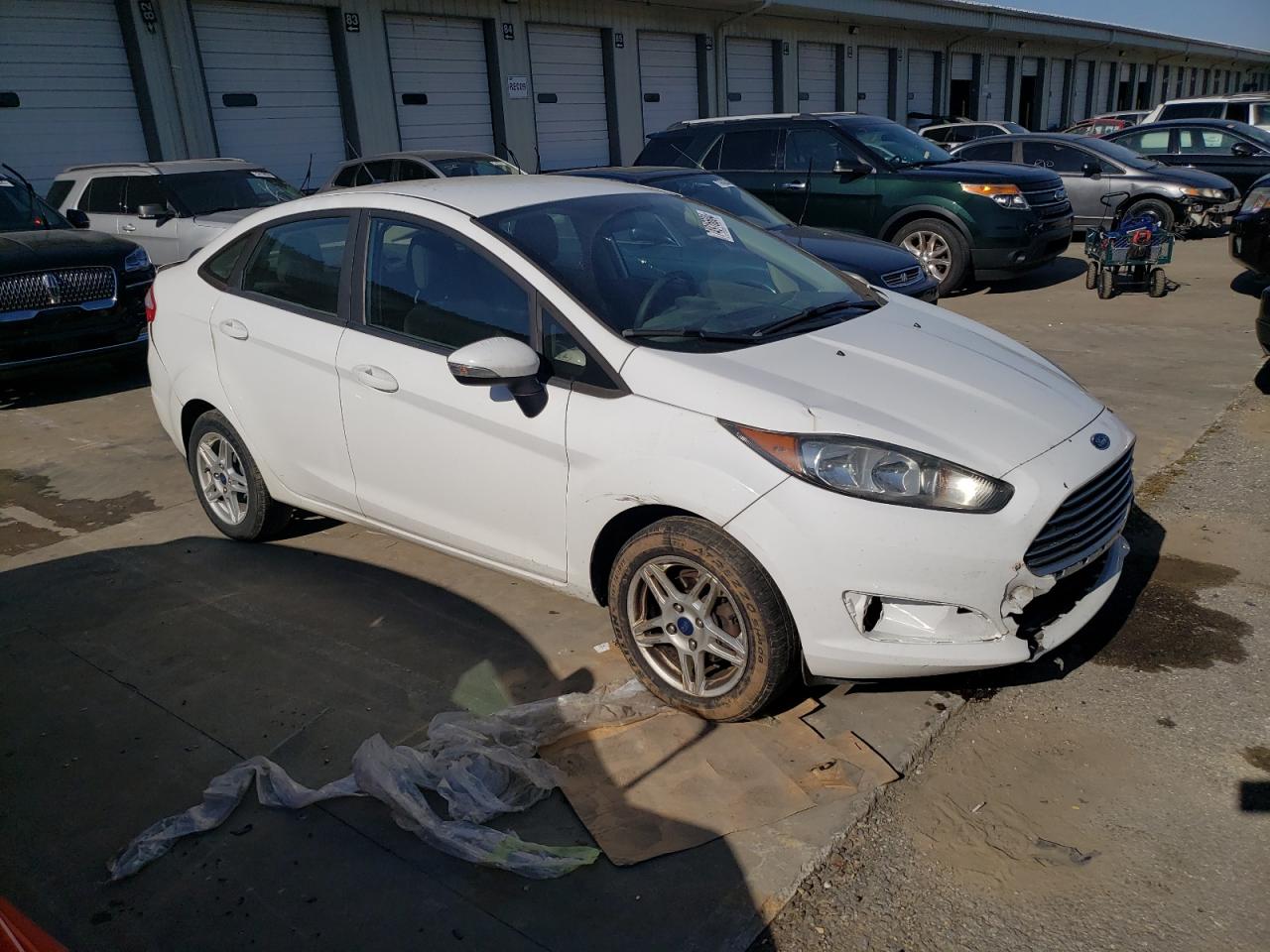 2018 Ford Fiesta VIN 3FADP4BJ7JM132123 Copart auction photo, rear end damage thumbnail 4