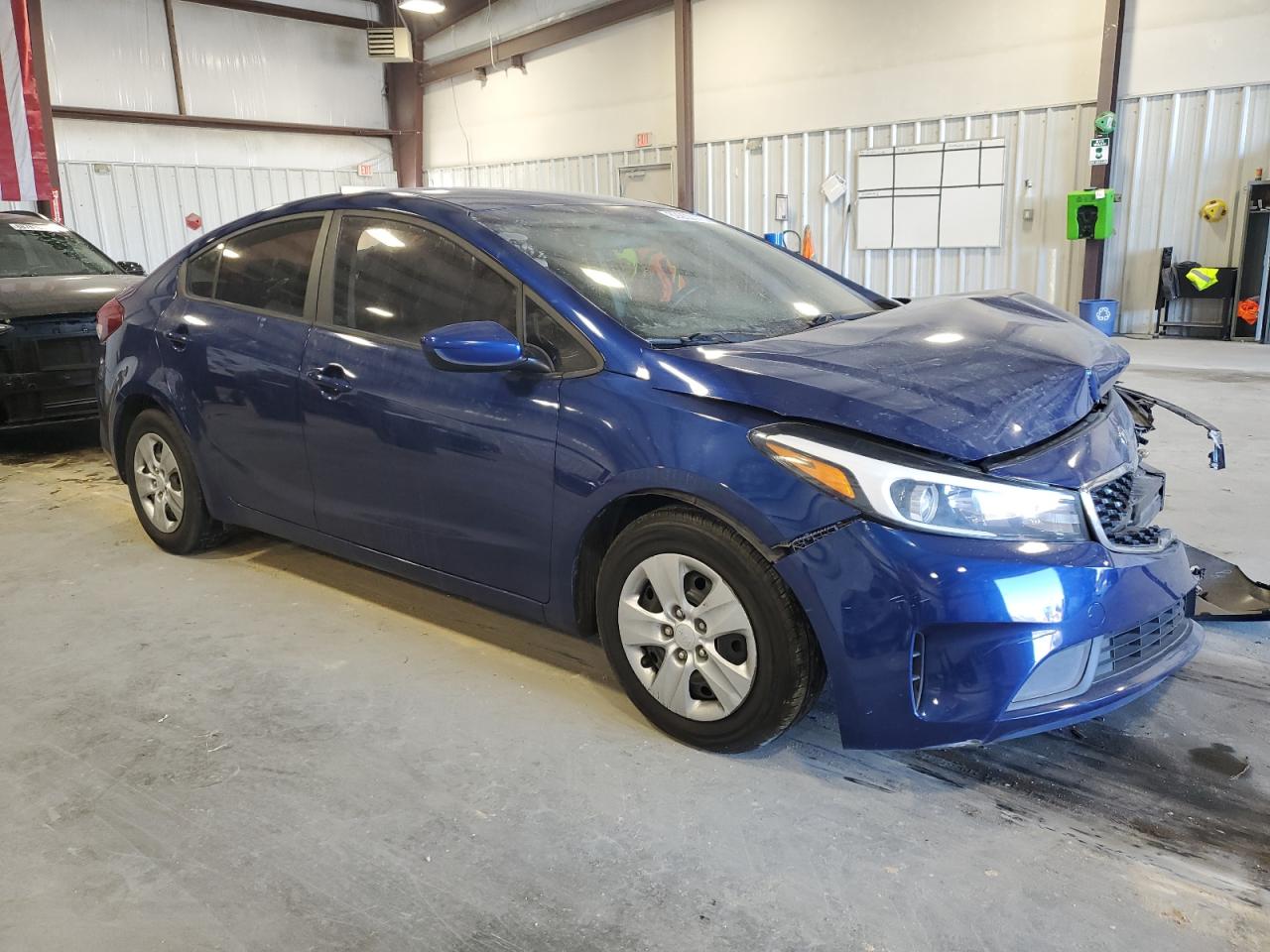2018 KIA Forte VIN 3KPFK4A73JE183846 Copart auction photo, front end damage thumbnail 4