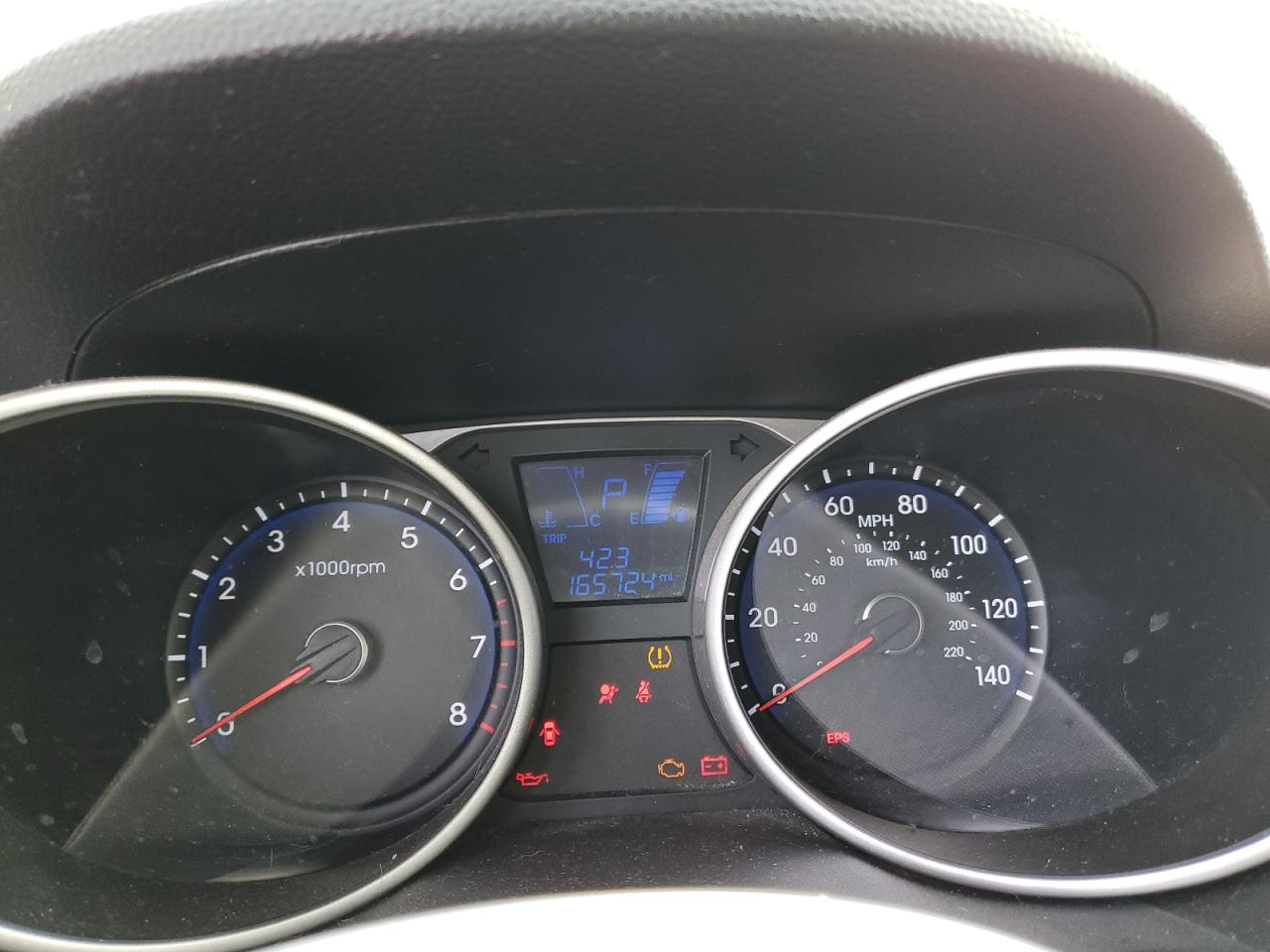 2012 Hyundai Tucson VIN KM8JUCAC6CU544188 Copart auction photo, rear end / minor dent/scratches damage thumbnail 9