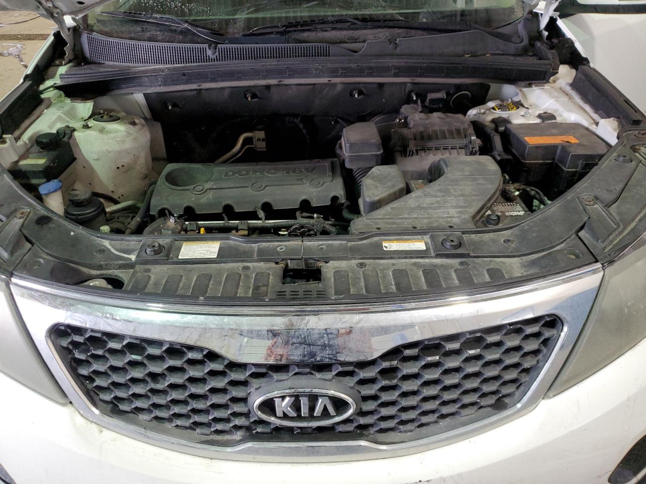 2011 KIA Sorento VIN 5XYKT3A18BG052689 Copart auction photo, rear end / front end damage thumbnail 12