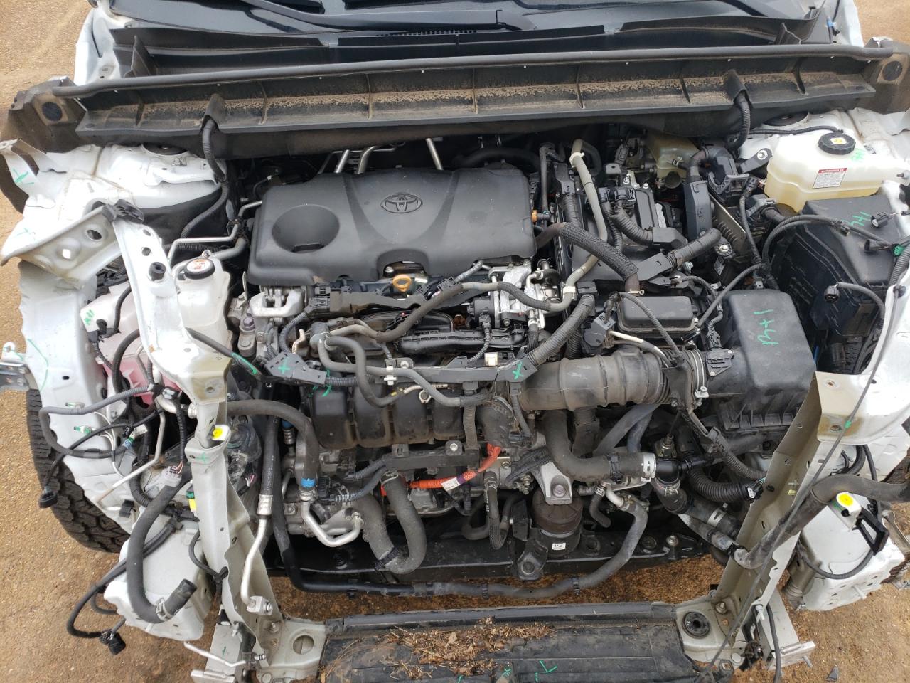 2020 Toyota Highlander VIN 5TDGARAH6LS502002 Copart auction photo, front end / side damage thumbnail 12