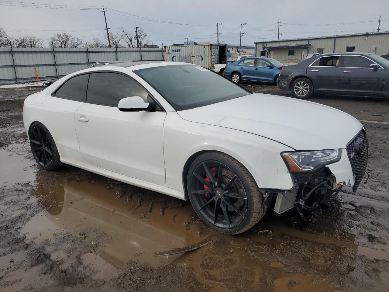 2015 Audi RS5 VIN WUAC6BFR6FA901974 Copart auction photo, front end damage thumbnail 4