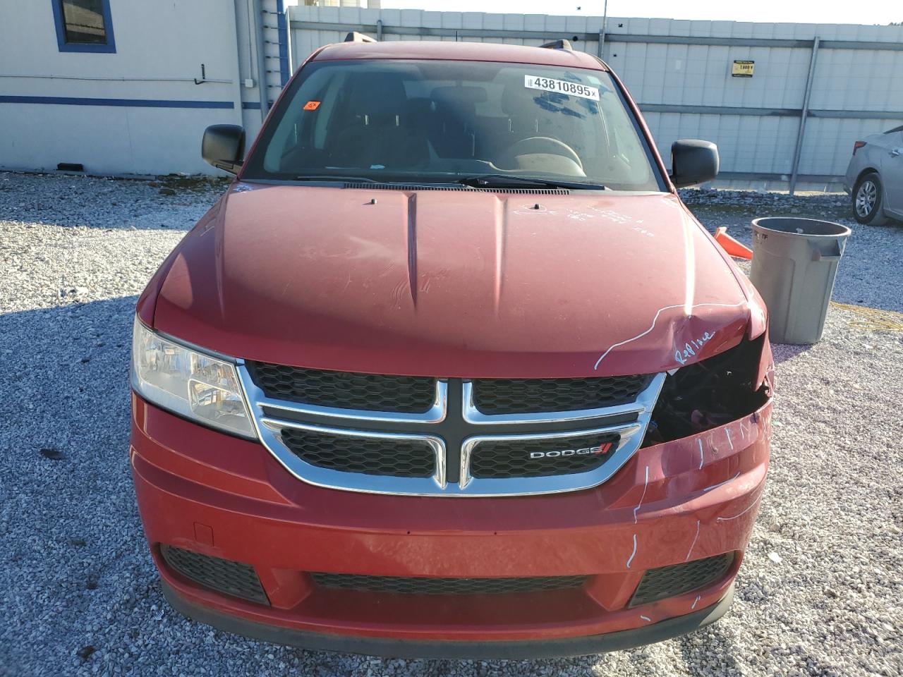 2017 Dodge Journey VIN 3C4PDCAB8HT507120 Copart auction photo, front end damage thumbnail 5