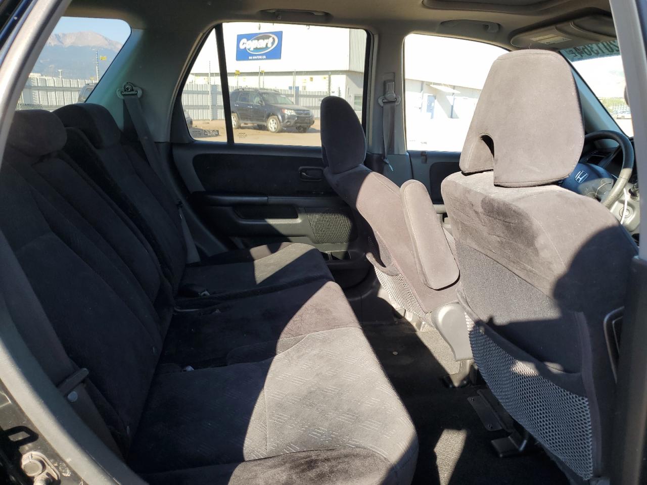 2006 Honda CR-V VIN SHSRD78836U410518 Copart auction photo, rear end damage thumbnail 11