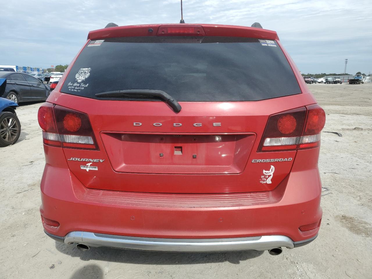 2015 Dodge Journey VIN 3C4PDCGG3FT525606 Copart auction photo, front end damage thumbnail 6