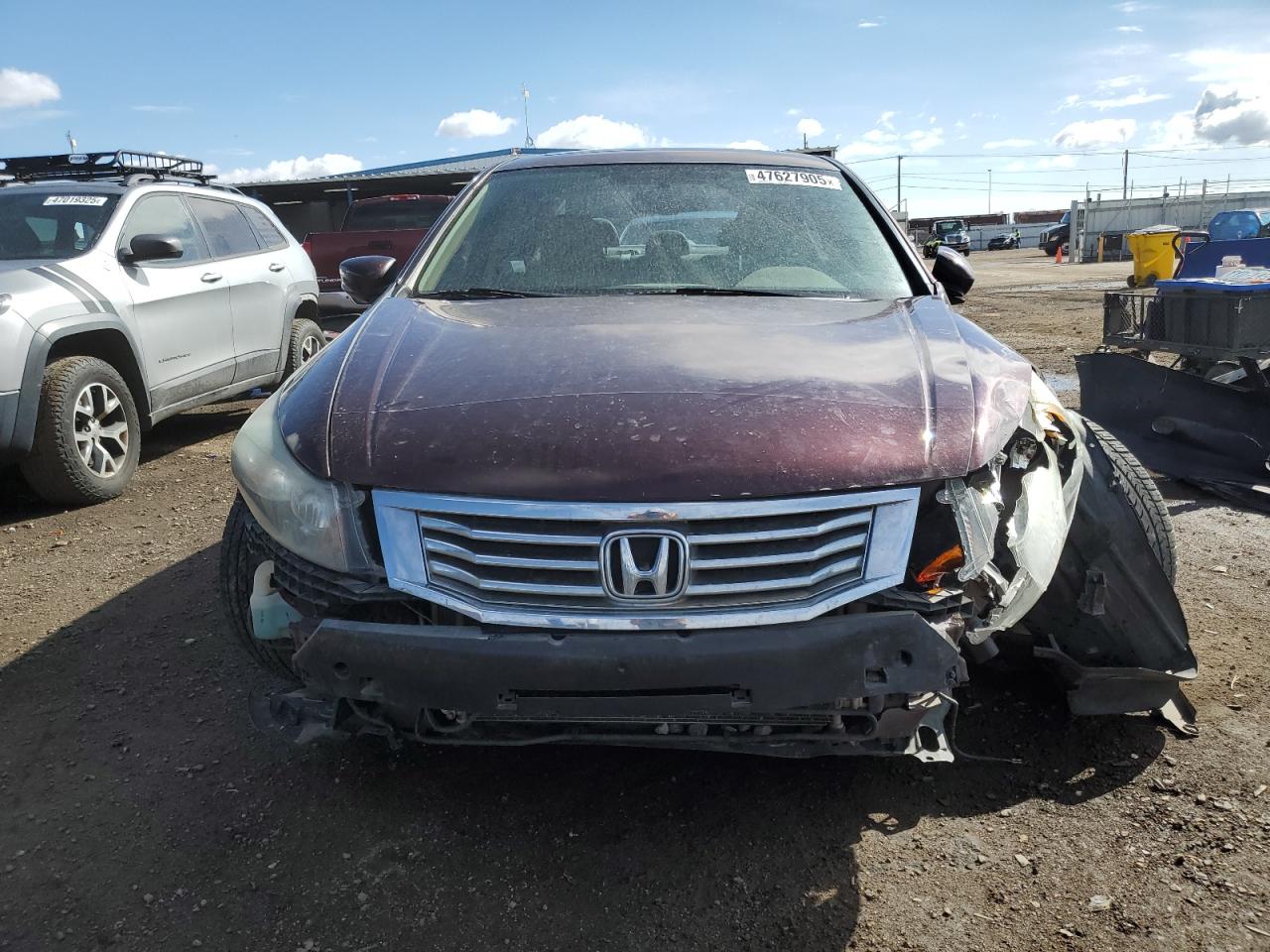 2010 Honda Accord VIN 5KBCP3F82AB007172 Copart auction photo, front end / undercarriage damage thumbnail 5