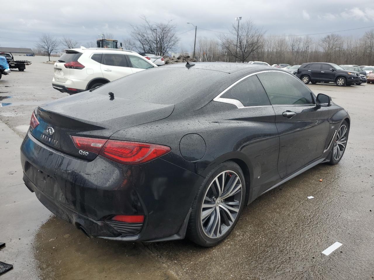 2017 Infiniti Q60 VIN JN1EV7EK9HM362541 Copart auction photo, burn damage thumbnail 3