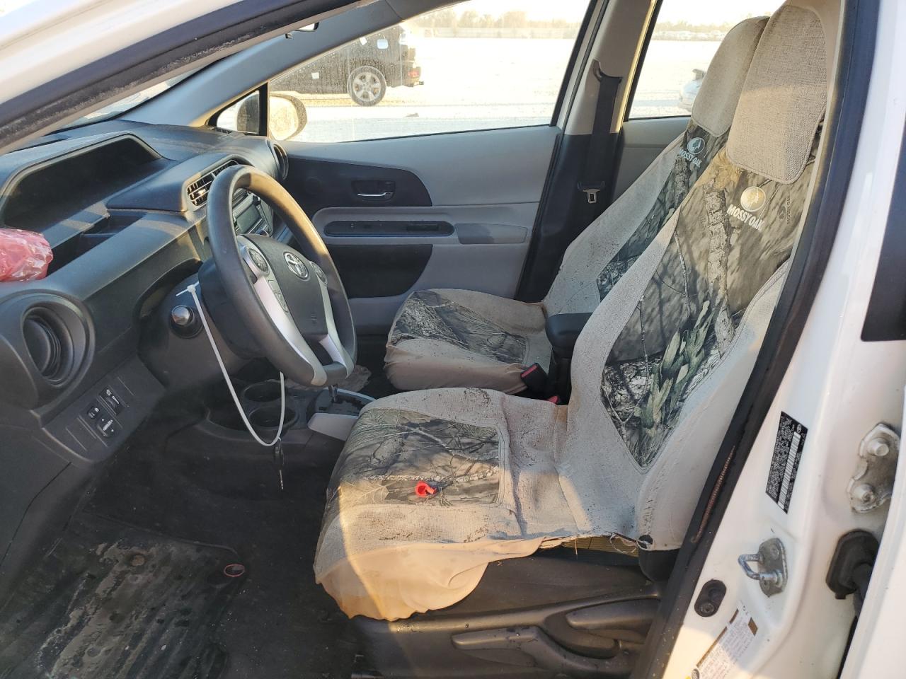 2013 Toyota Prius VIN JTDKDTB38D1531906 Copart auction photo, water/flood damage thumbnail 7