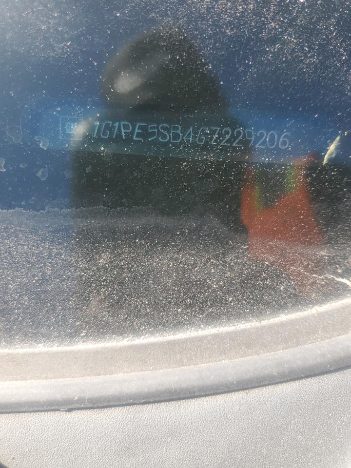 2016 Chevrolet Cruze VIN 1G1PE5SB4G7229206 Copart auction photo, side damage thumbnail 12