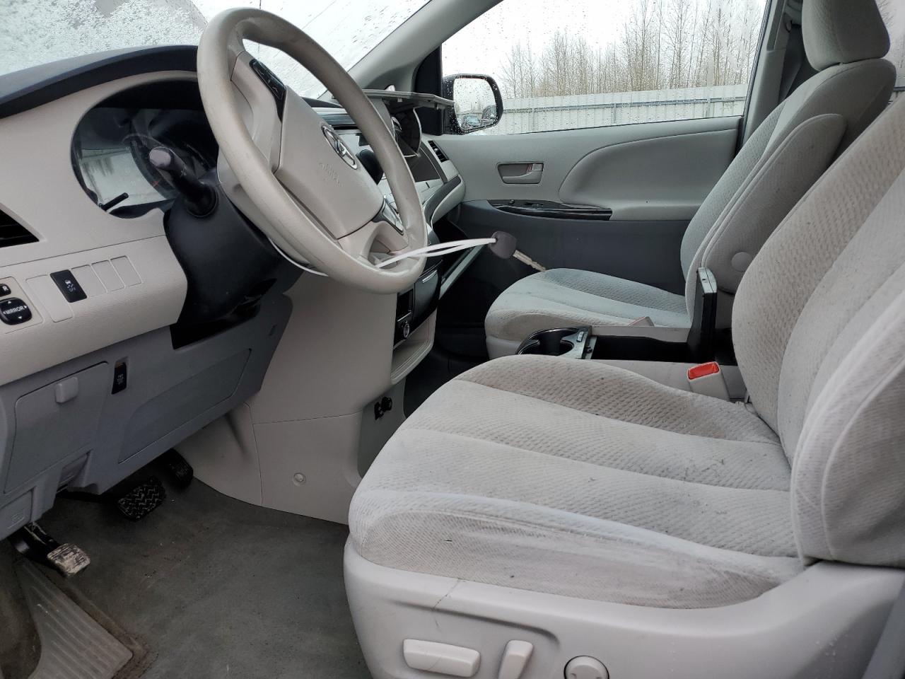 2013 Toyota Sienna VIN 5TDKK3DC5DS311516 Copart auction photo, rear end / side damage thumbnail 7