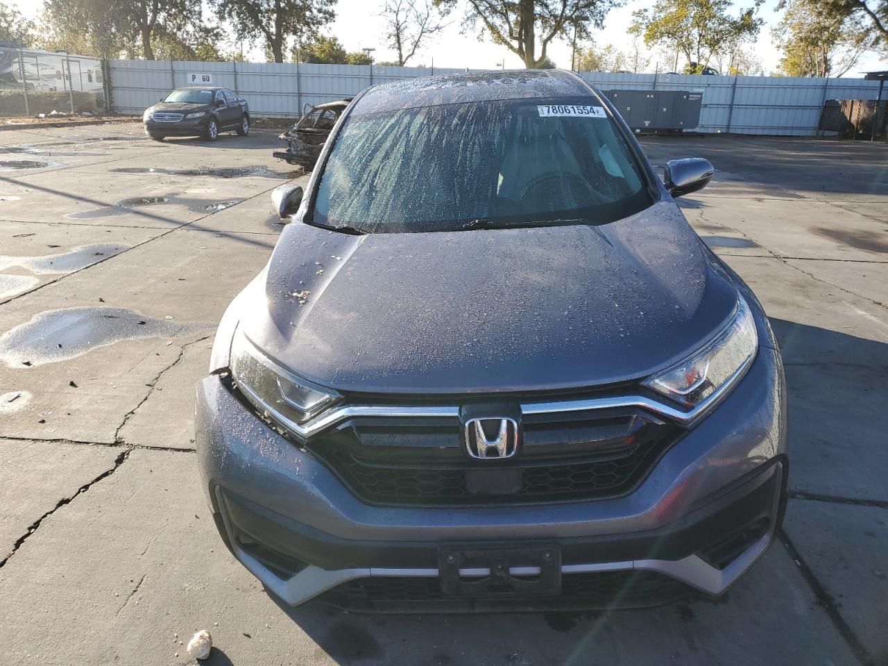 2020 Honda CR-V VIN 5J6RW1H85LA014099 Copart auction photo, front end / side damage thumbnail 5