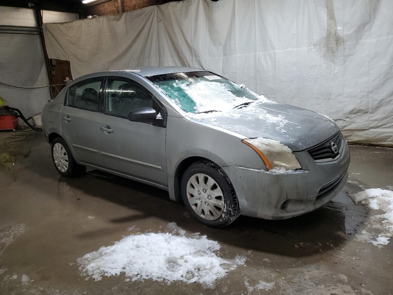 2011 Nissan Sentra VIN 3N1AB6AP3BL605524 Copart auction photo, rear end / side damage thumbnail 4