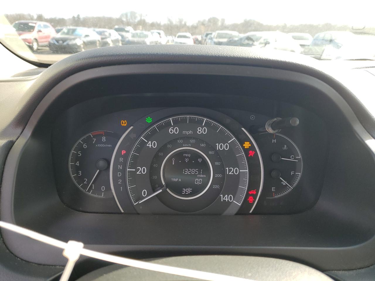 2013 Honda CR-V VIN 5J6RM4H78DL017633 Copart auction photo, rear end damage thumbnail 9