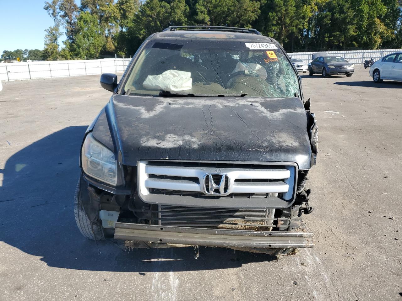 2008 Honda Pilot VIN 5FNYF185X8B051011 Copart auction photo, all over damage thumbnail 5