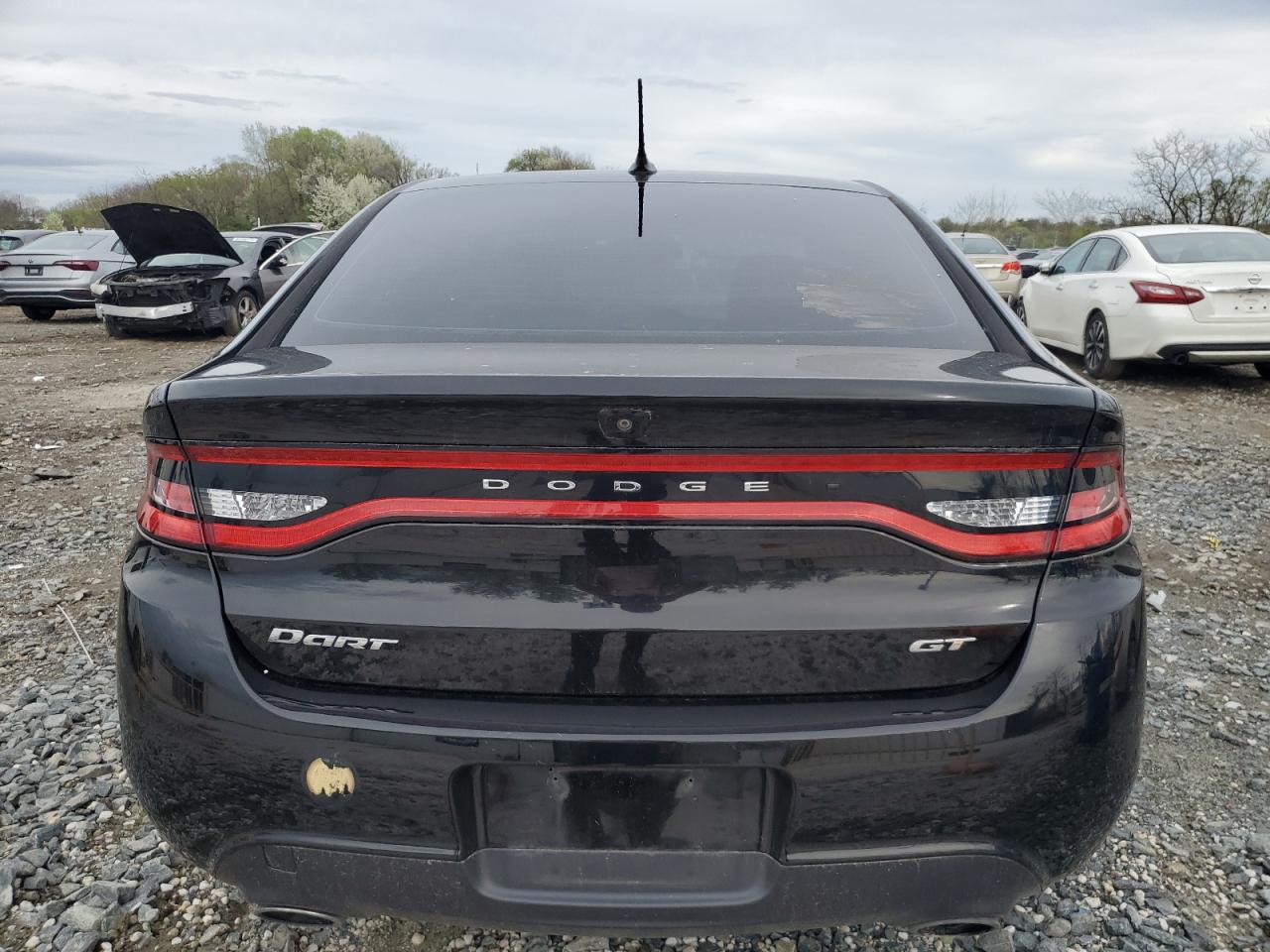 2014 Dodge Dart VIN 1C3CDFEB2ED860470 Copart auction photo, front end / minor dent/scratches damage thumbnail 6