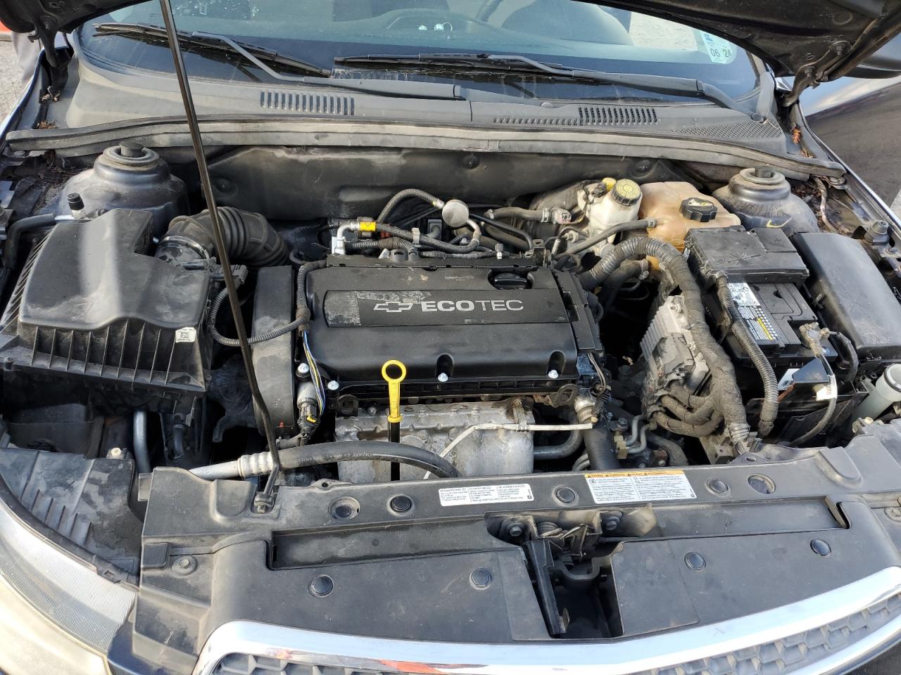 2014 Chevrolet Cruze VIN 1G1PA5SH5E7266388 Copart auction photo, side damage thumbnail 12
