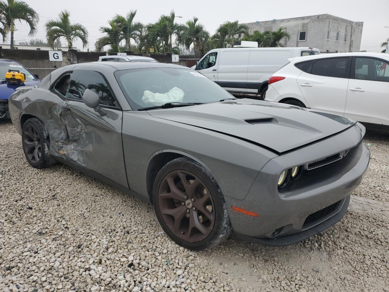2018 Dodge Challenger VIN 2C3CDZAG0JH256500 Copart auction photo, side damage thumbnail 4