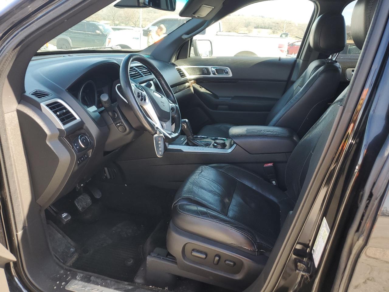 2014 Ford Explorer VIN 1FM5K8F80EGA52220 Copart auction photo, side damage thumbnail 7